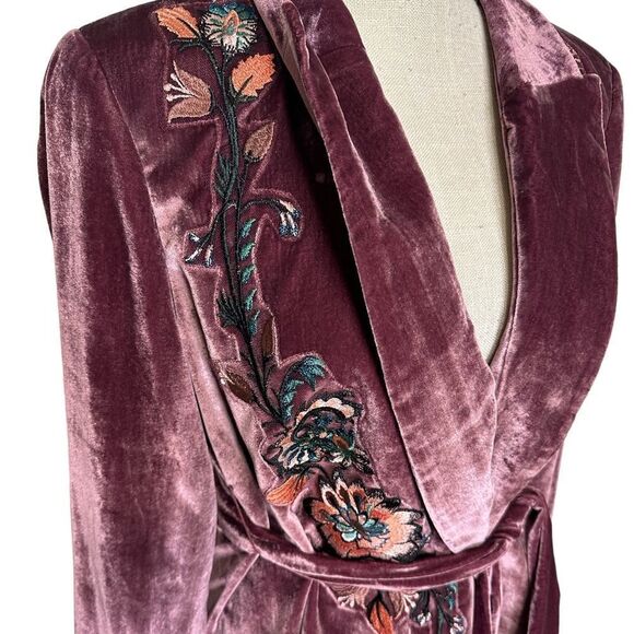 Free People Perfect Illusion Velvet Suit Jacket - Picture 10 of 15